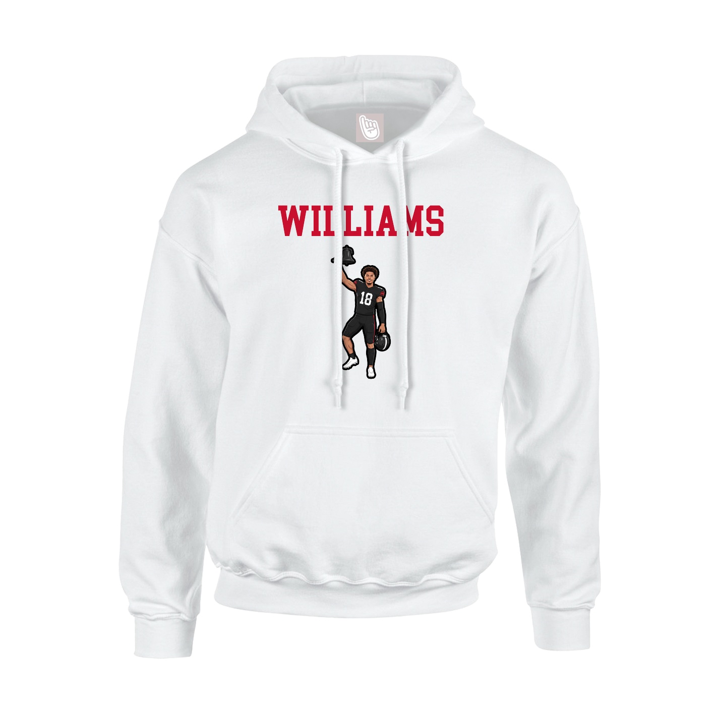 Youth Hoodie — Shirsey in White