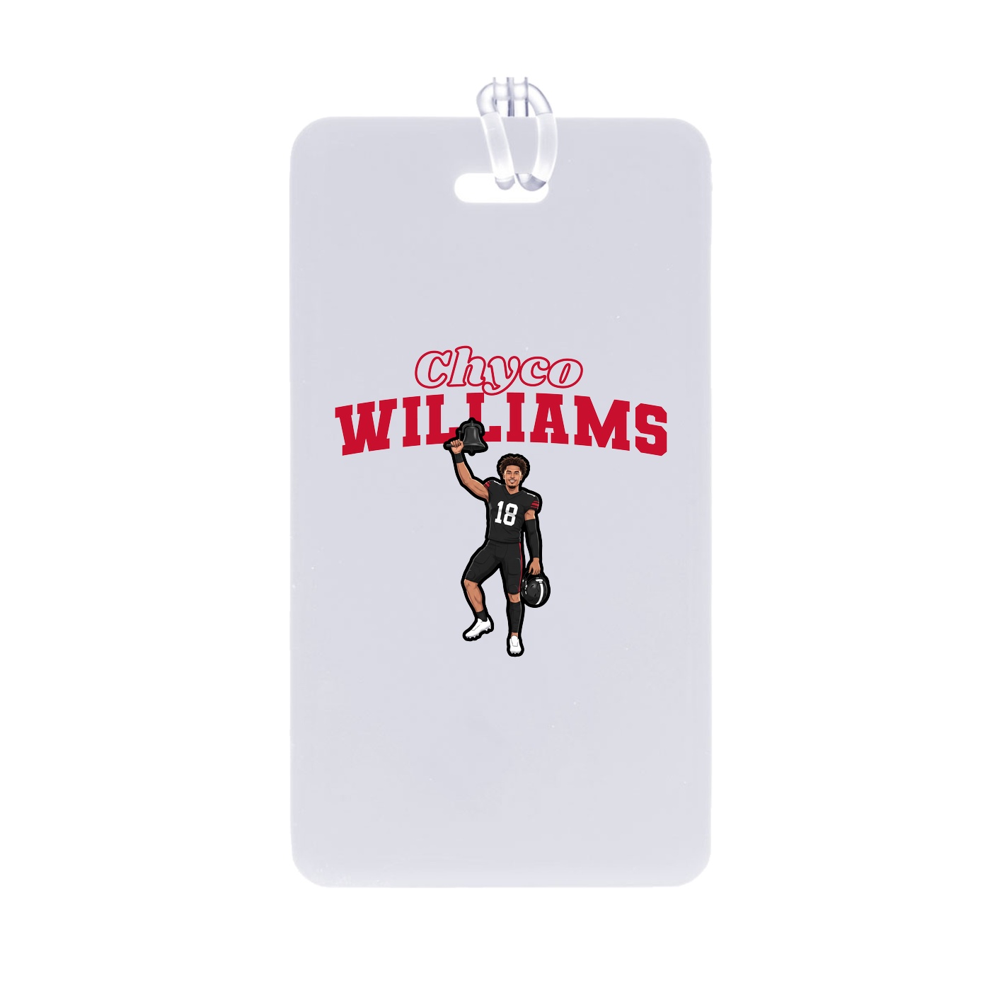 Bag Tag — Name Arch in Classic