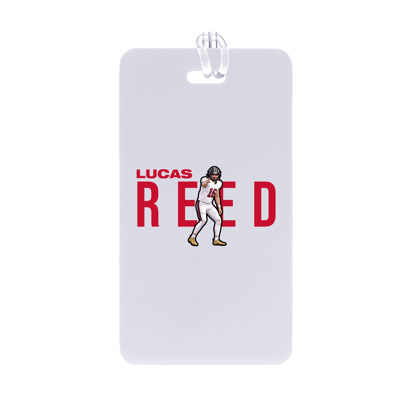 Bag Tag — Player Name in Classic