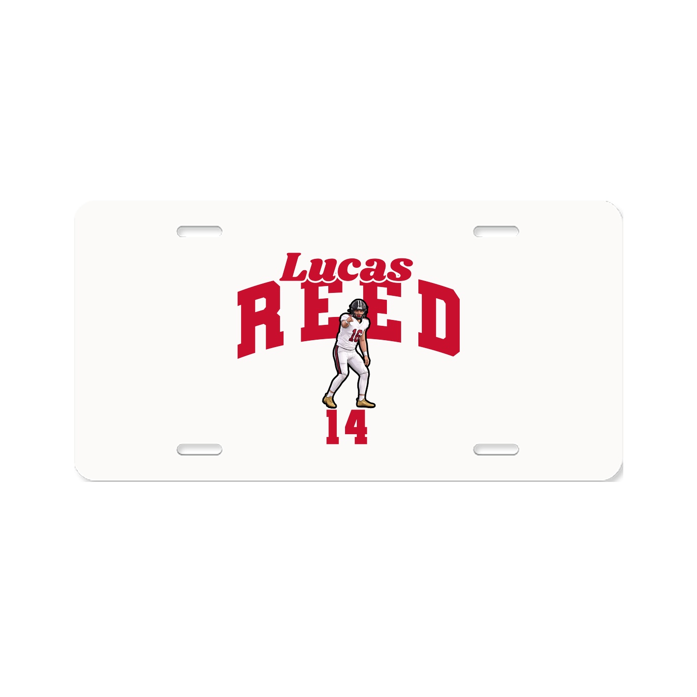License Plate — Signature Arch in Classic