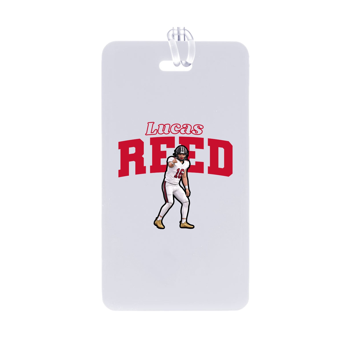 Bag Tag — Name Arch in Classic