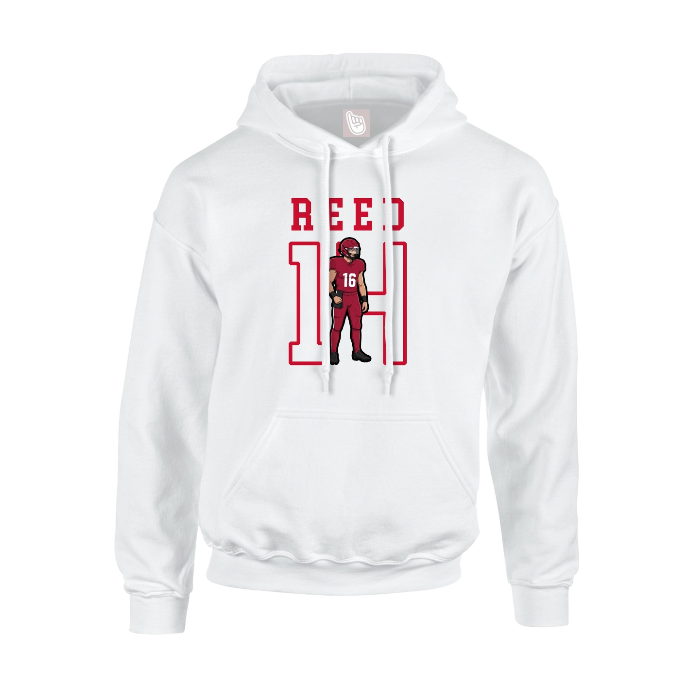 Youth Hoodie — Shirsey in White
