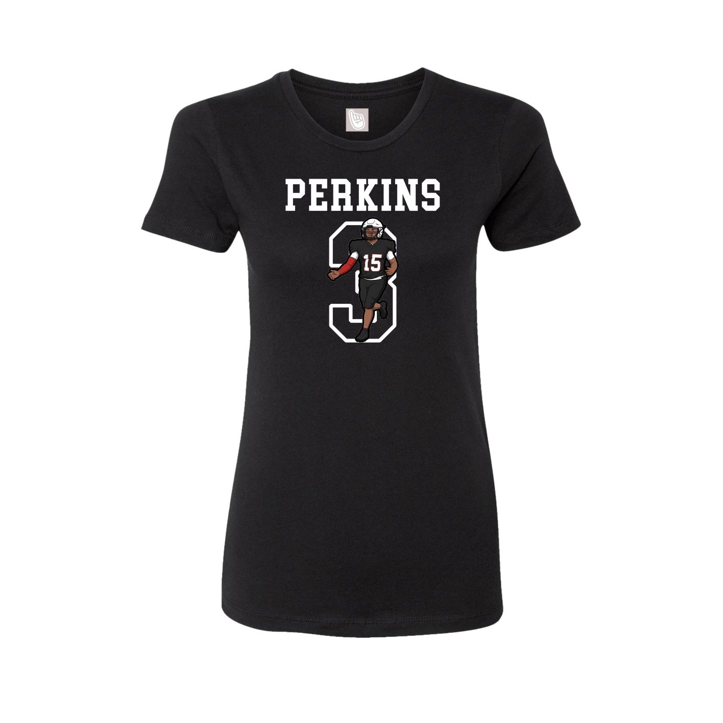 Fitted Women's Tee — Shirsey in Black