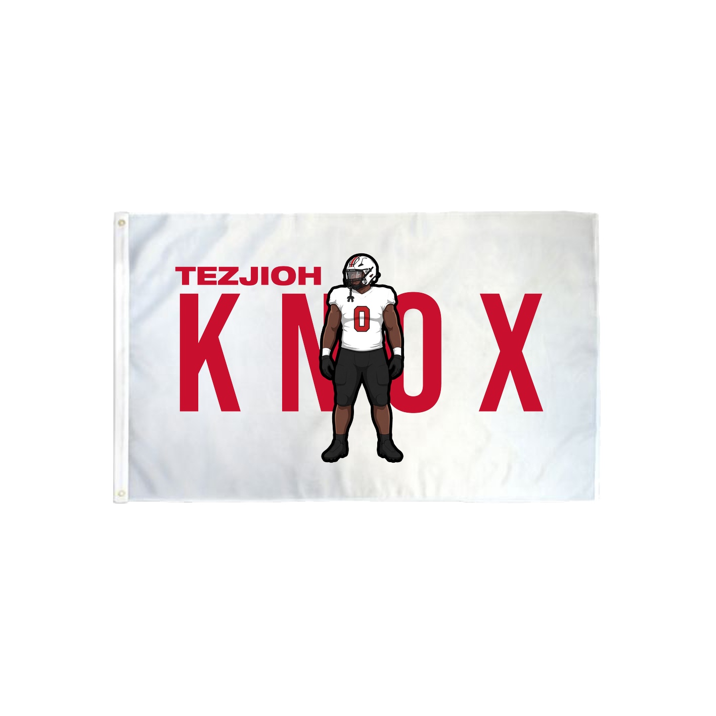 3x5 Flag — Player Name in Classic
