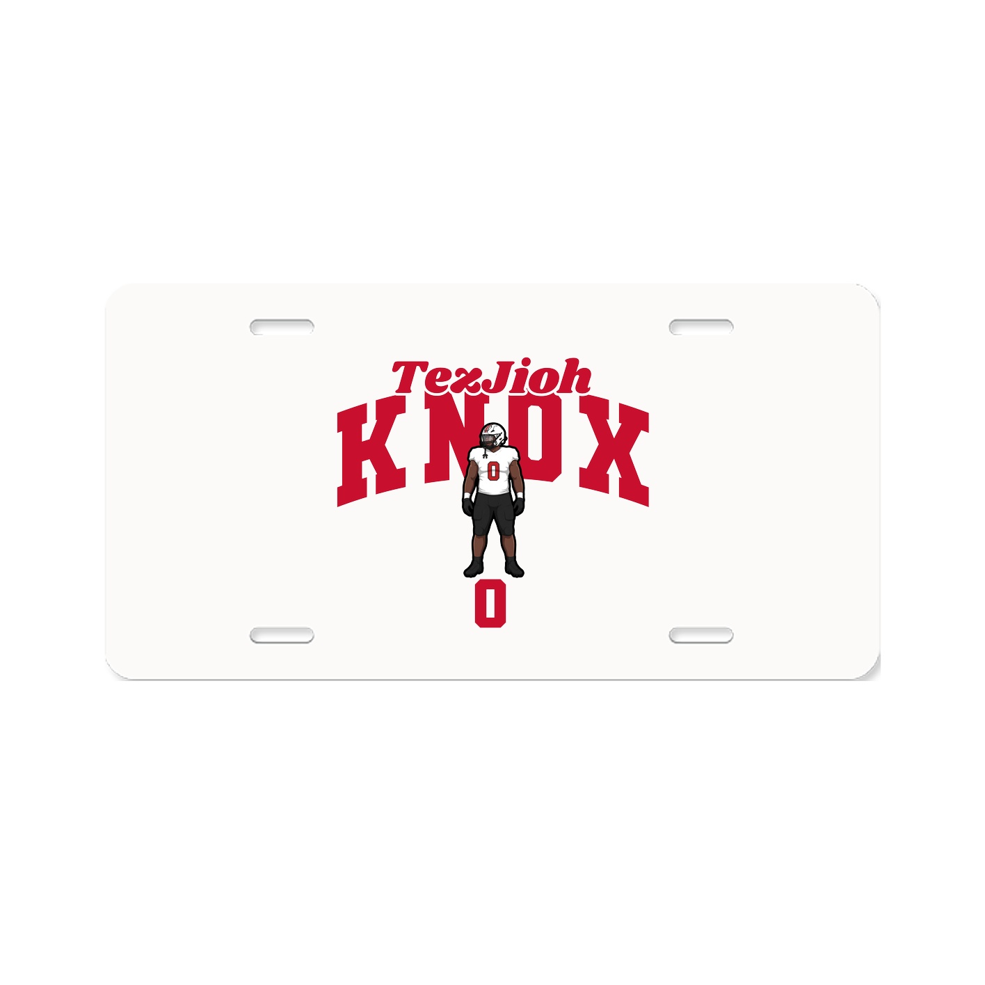 License Plate — Signature Arch in Classic