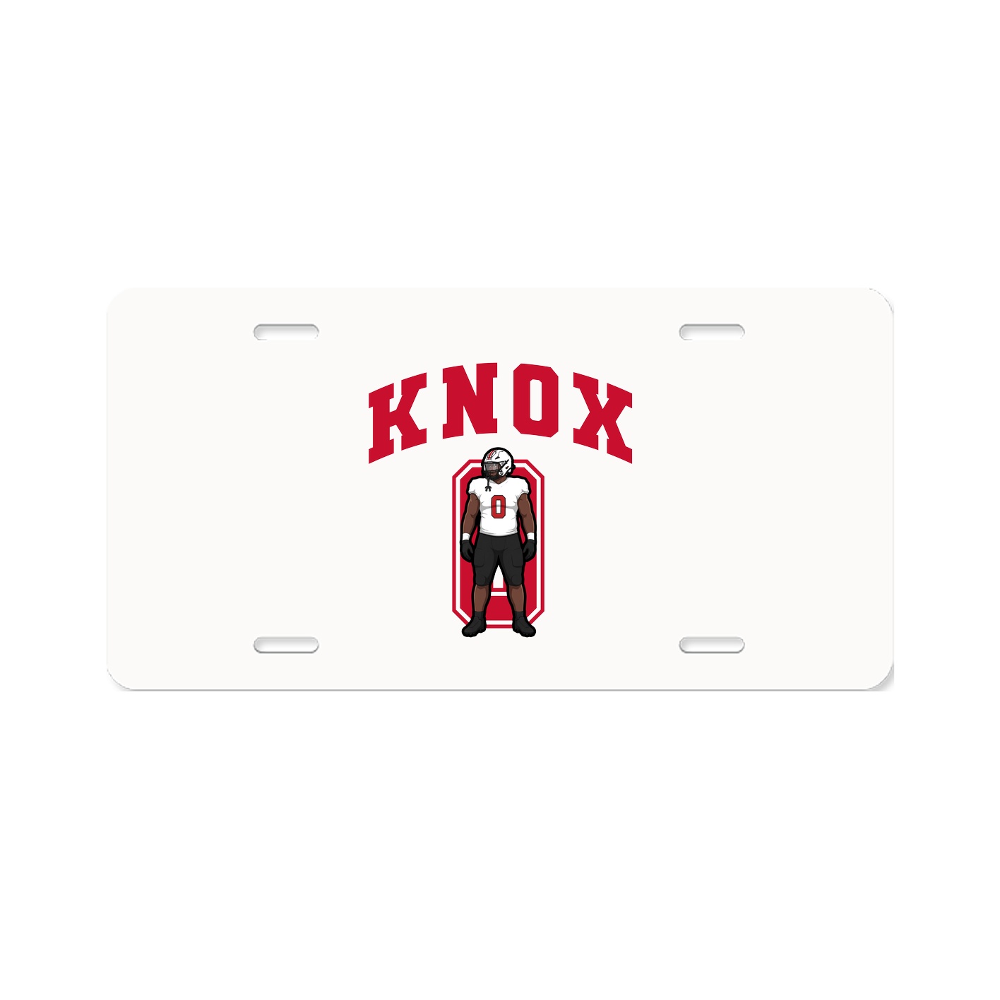 License Plate — Number in Classic