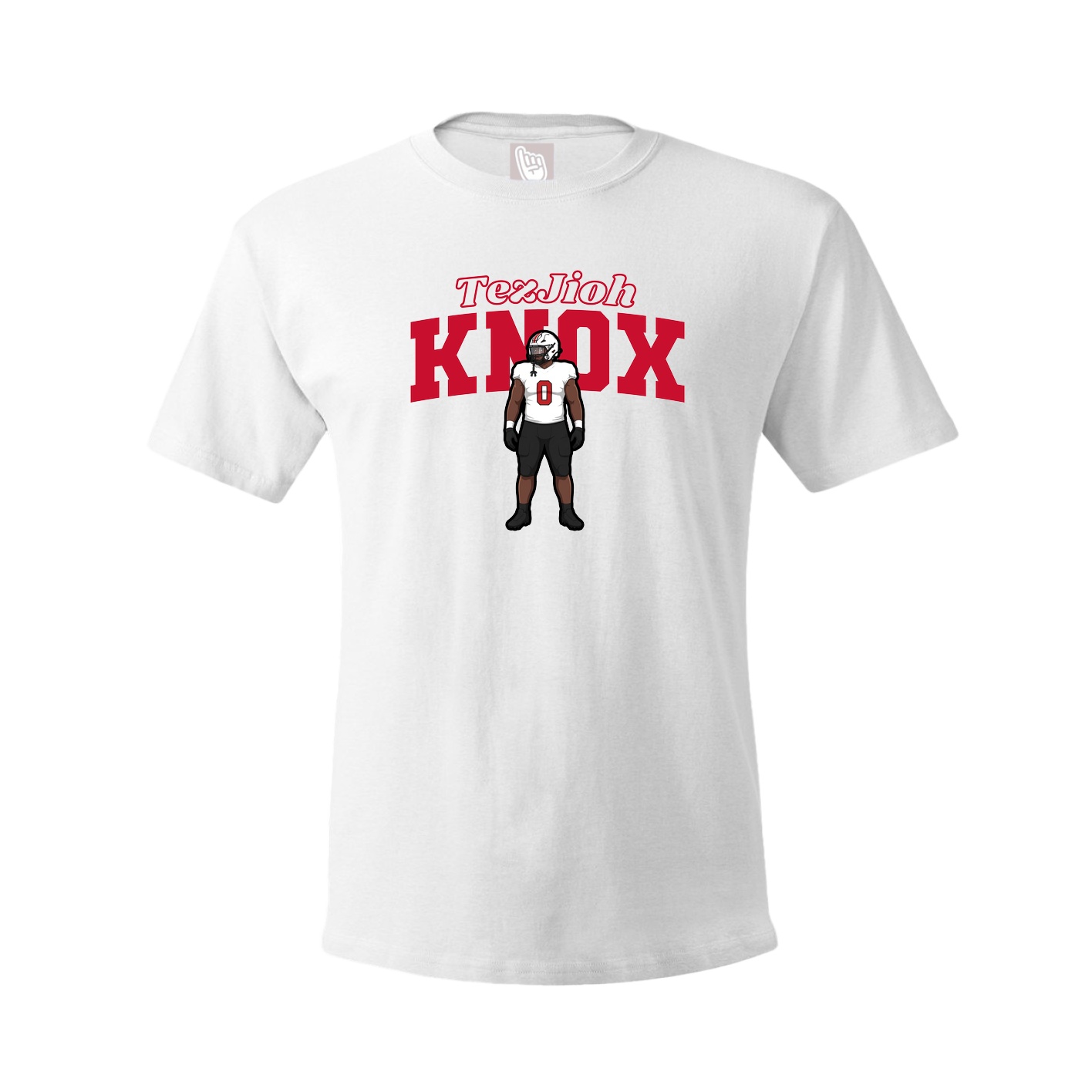 Tee — Name Arch in White