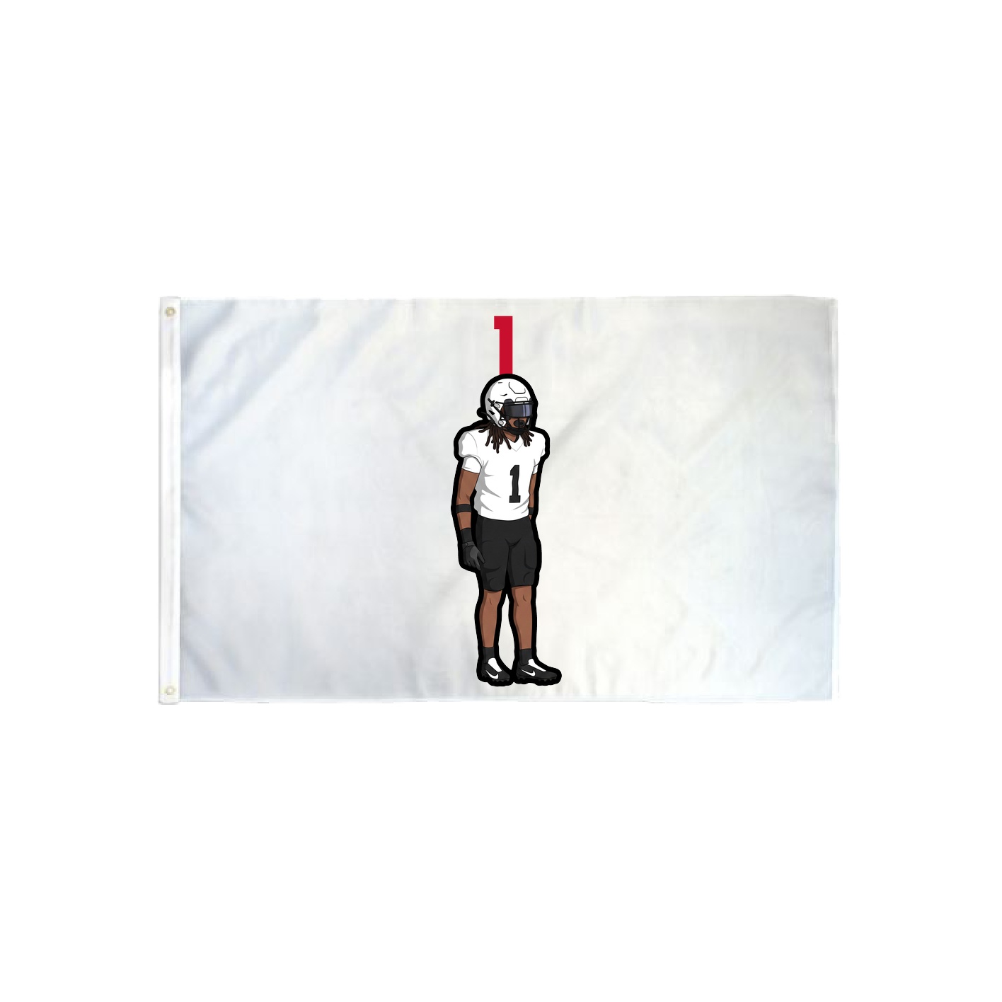 3x5 Flag — Number Top in Classic