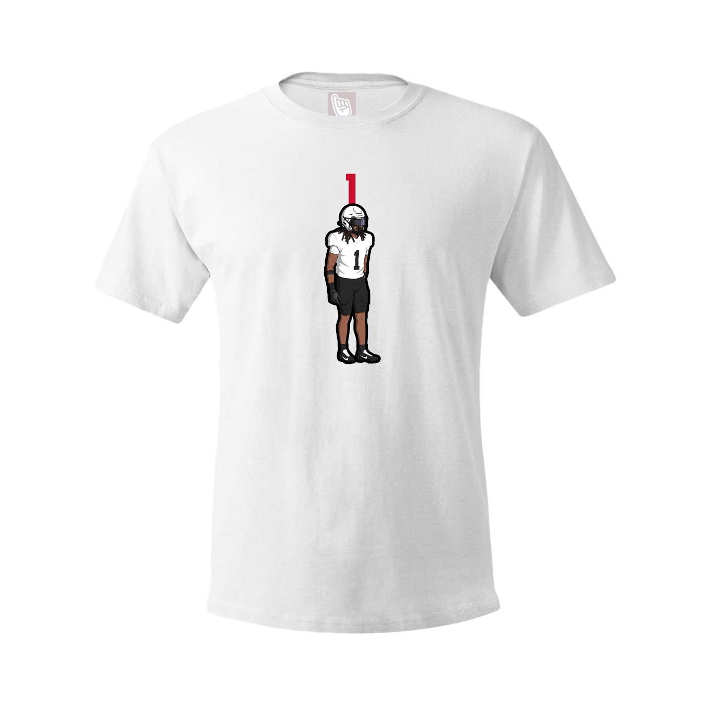Tee — Number Top in White