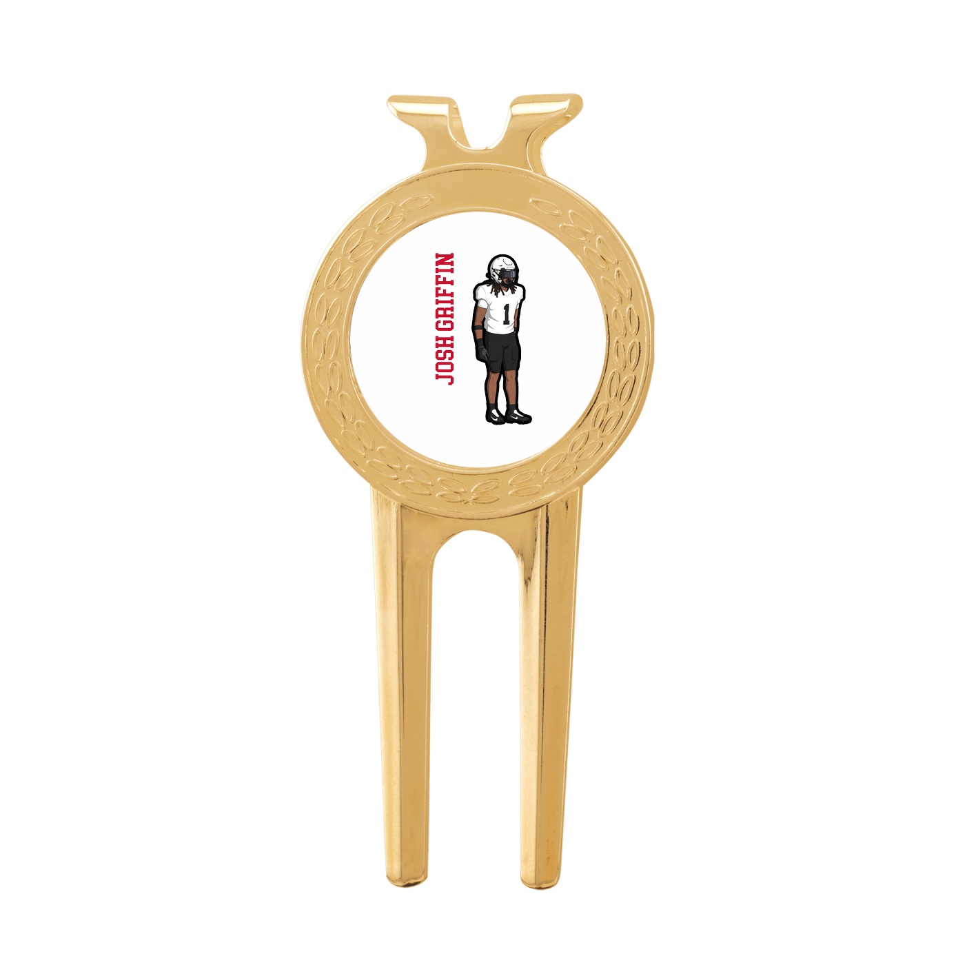 Divot Tool with Ball Marker — Name Vertical in Classic