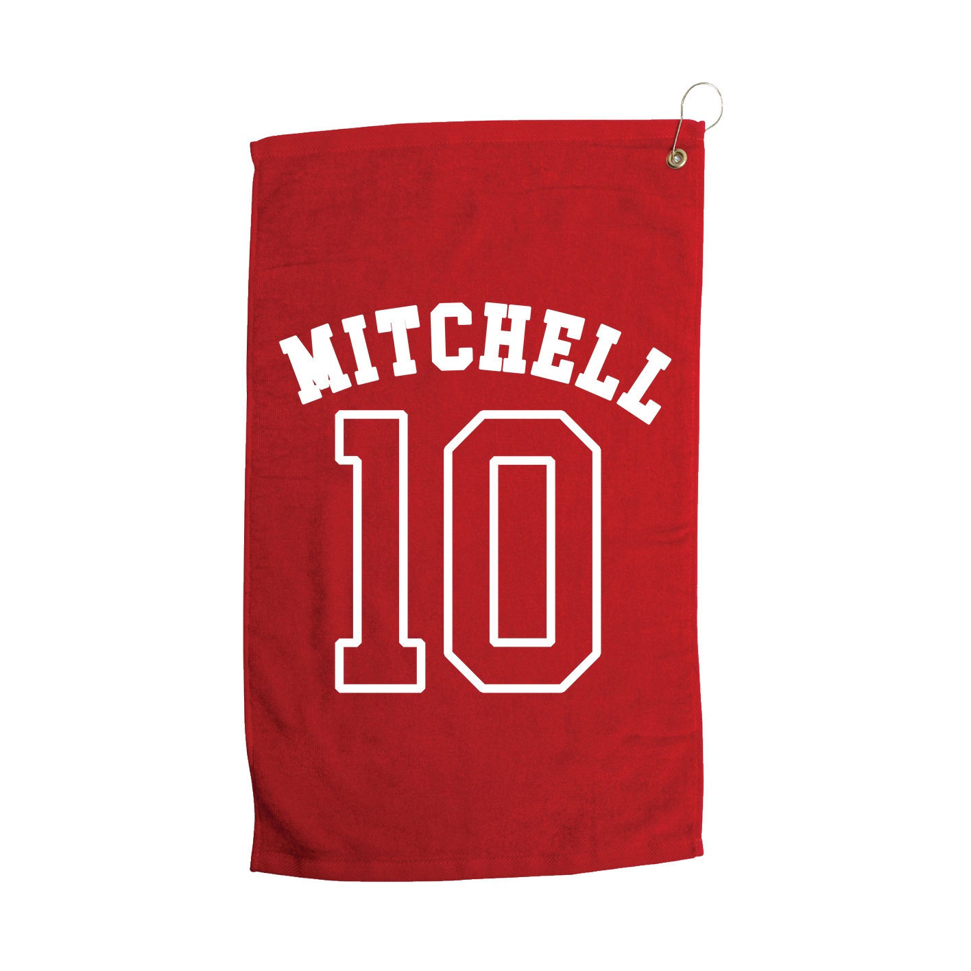 Golf Towel — Shirsey Arch in Red