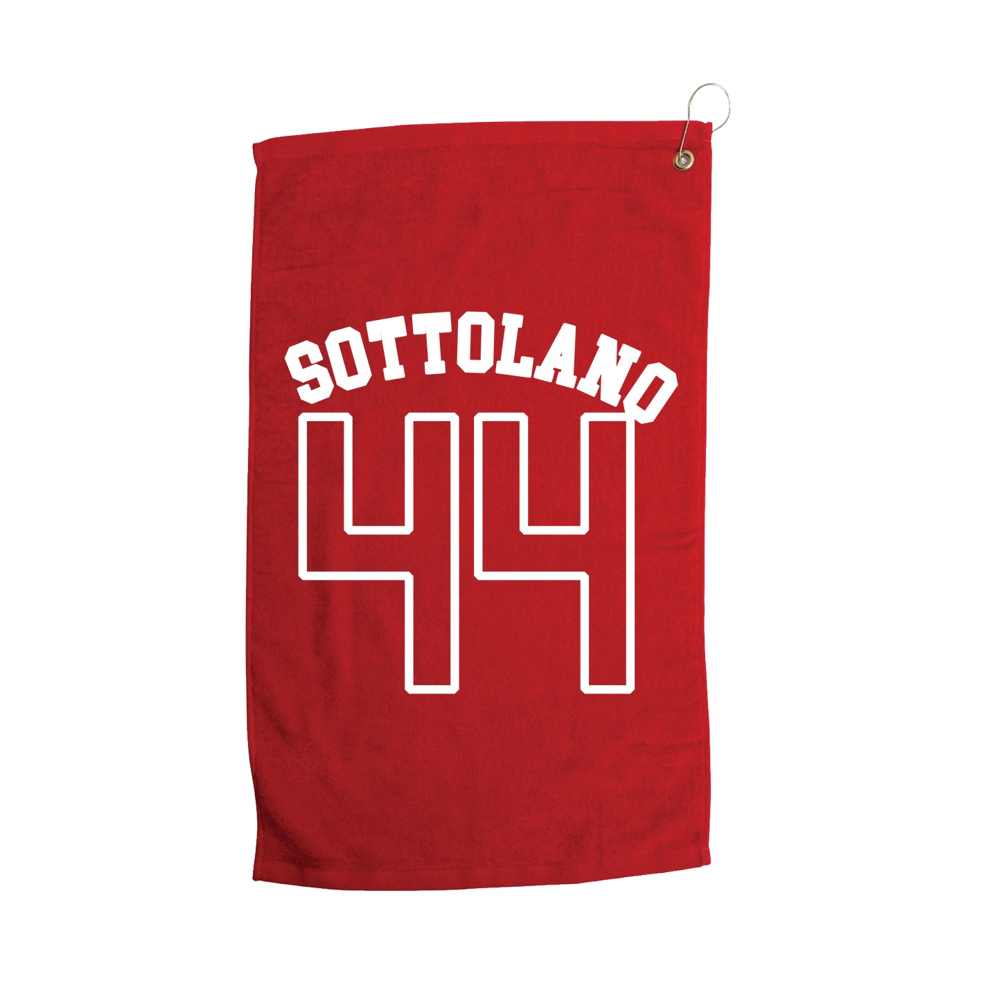 Golf Towel — Shirsey Arch in Red