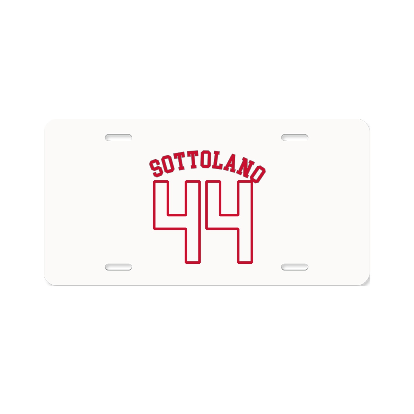License Plate — Shirsey Arch in Classic