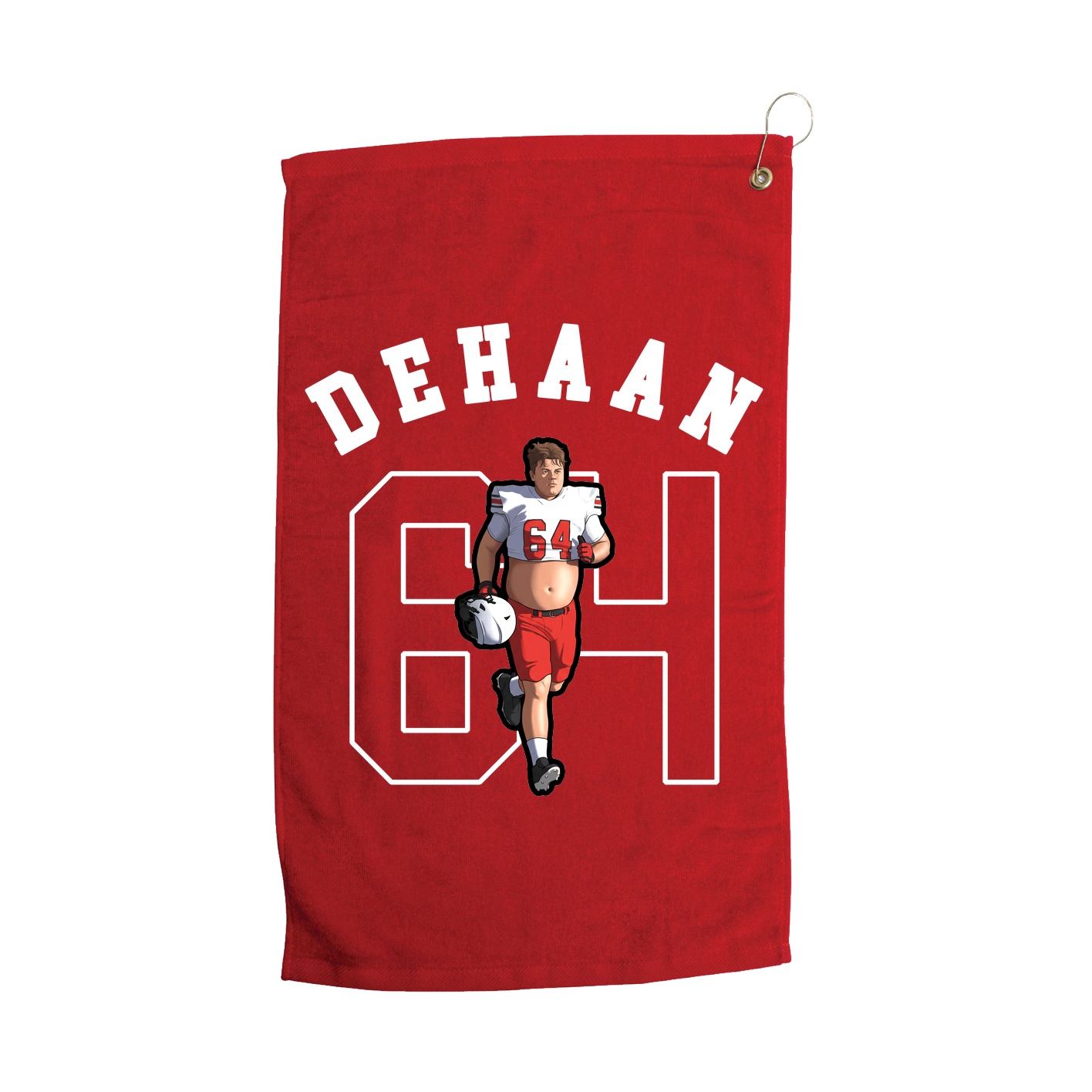 Golf Towel — Shirsey Arch in Red