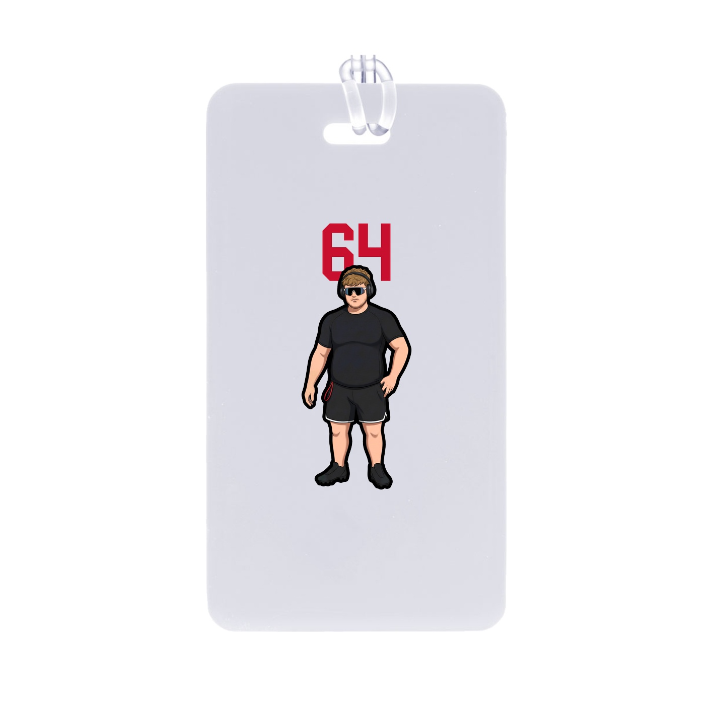 Bag Tag — Number Top in Classic