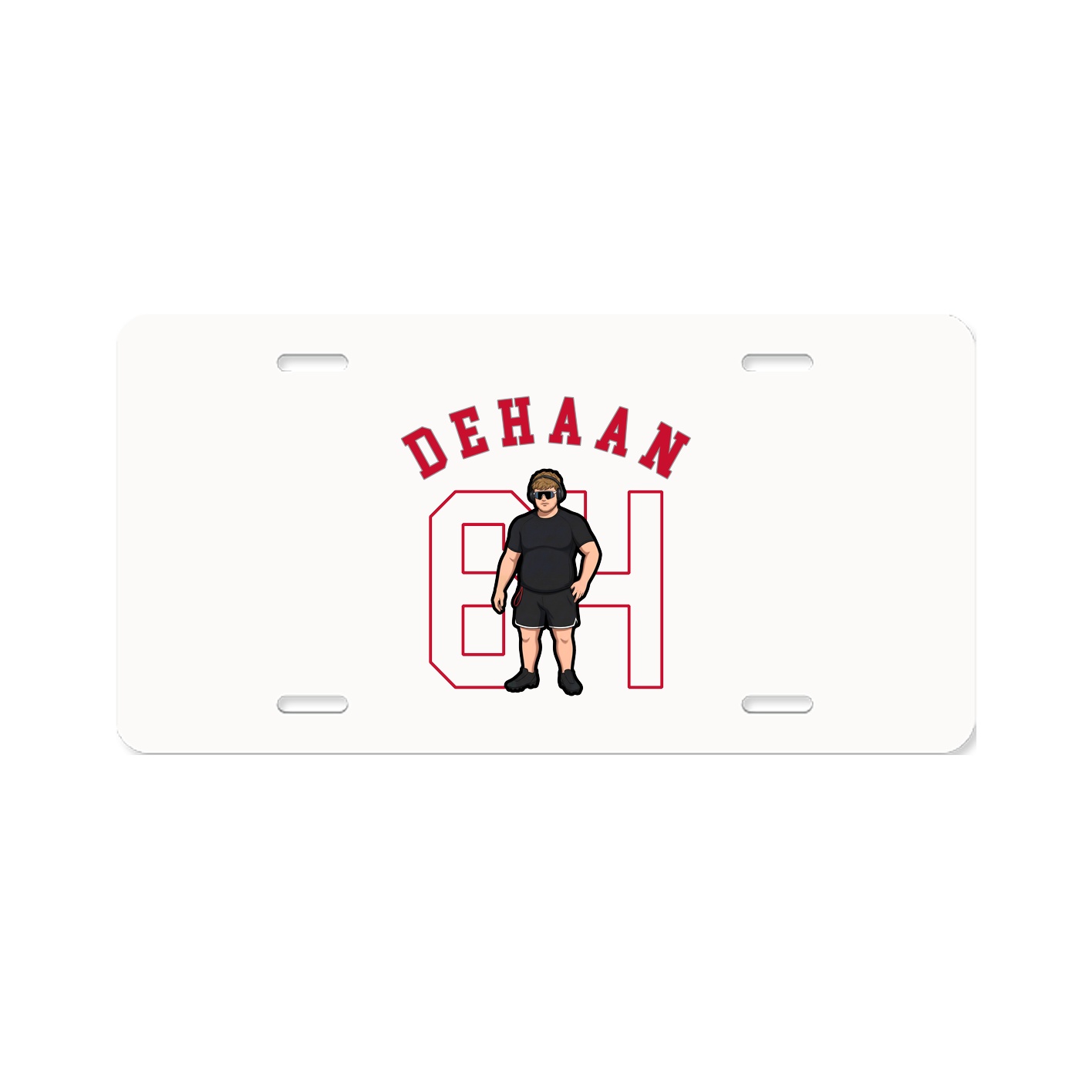 License Plate — Shirsey Arch in Classic
