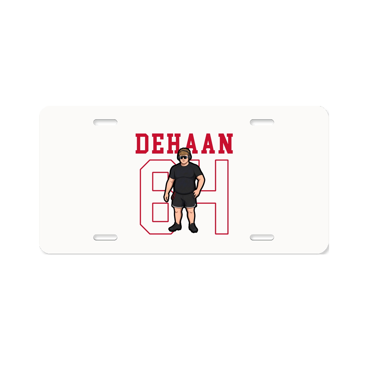 License Plate — Shirsey in Classic