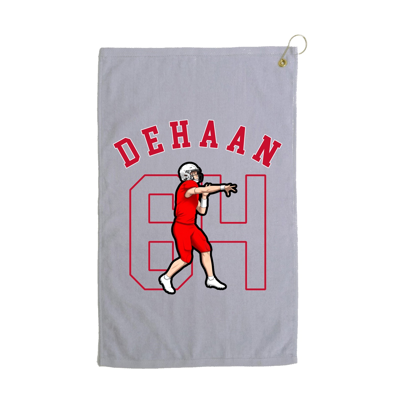 Golf Towel — Shirsey Arch in Grey