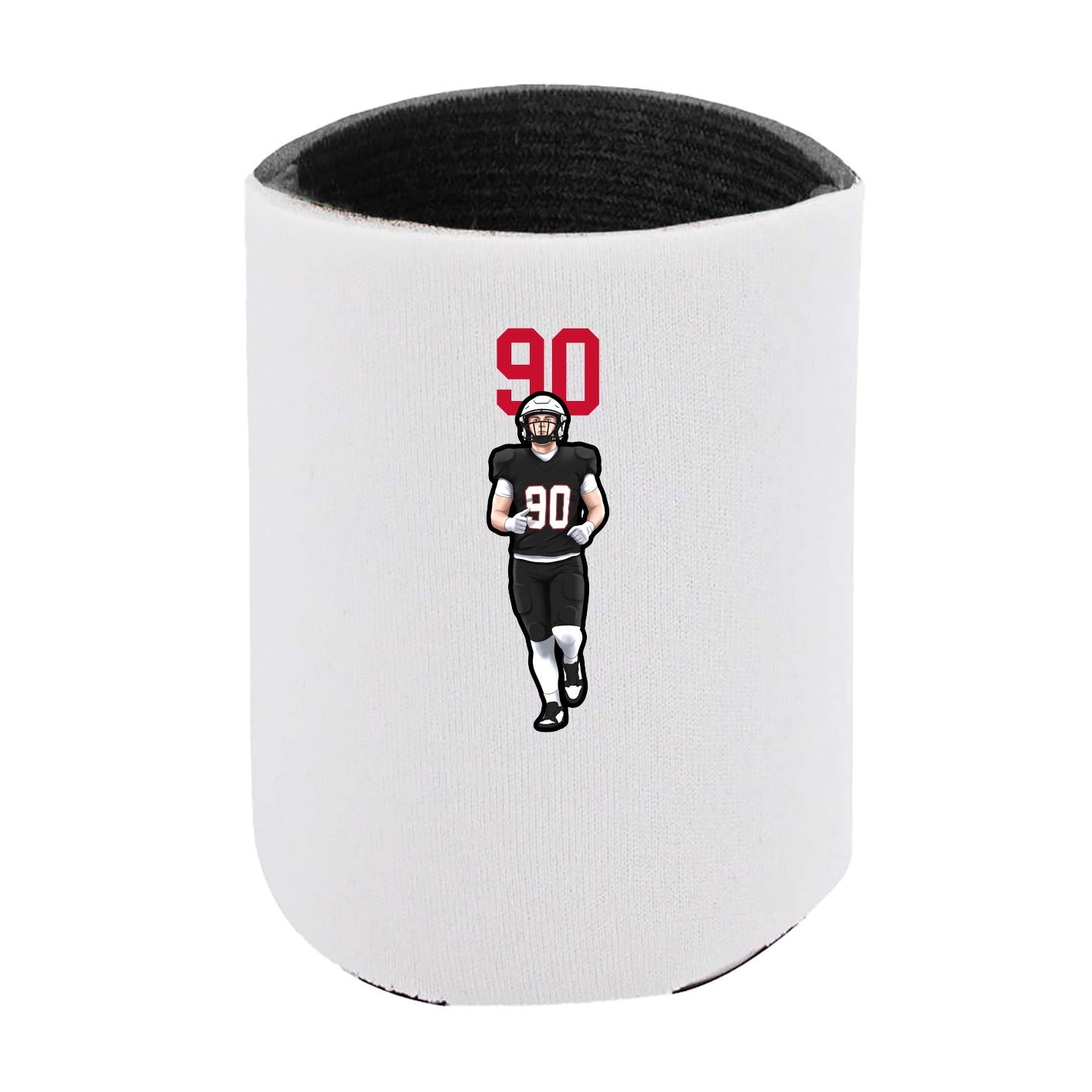 Can Holder — Number Top in White