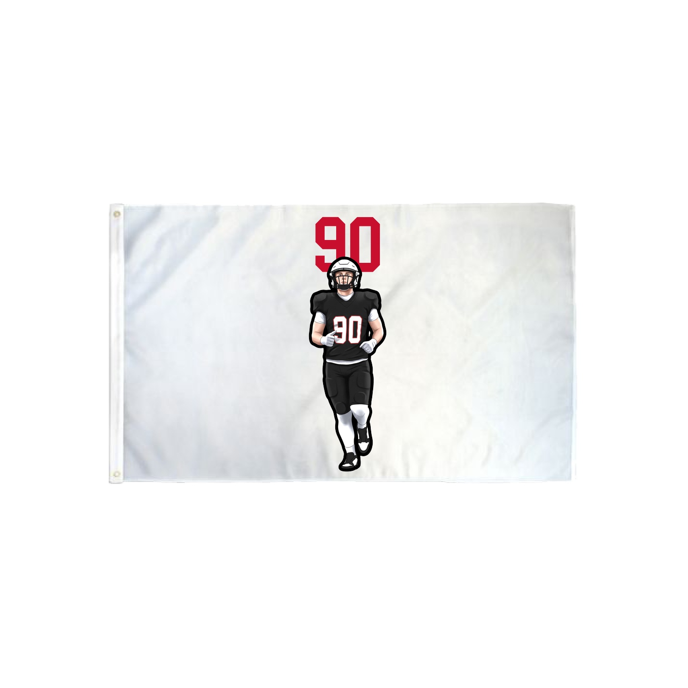 3x5 Flag — Number Top in Classic