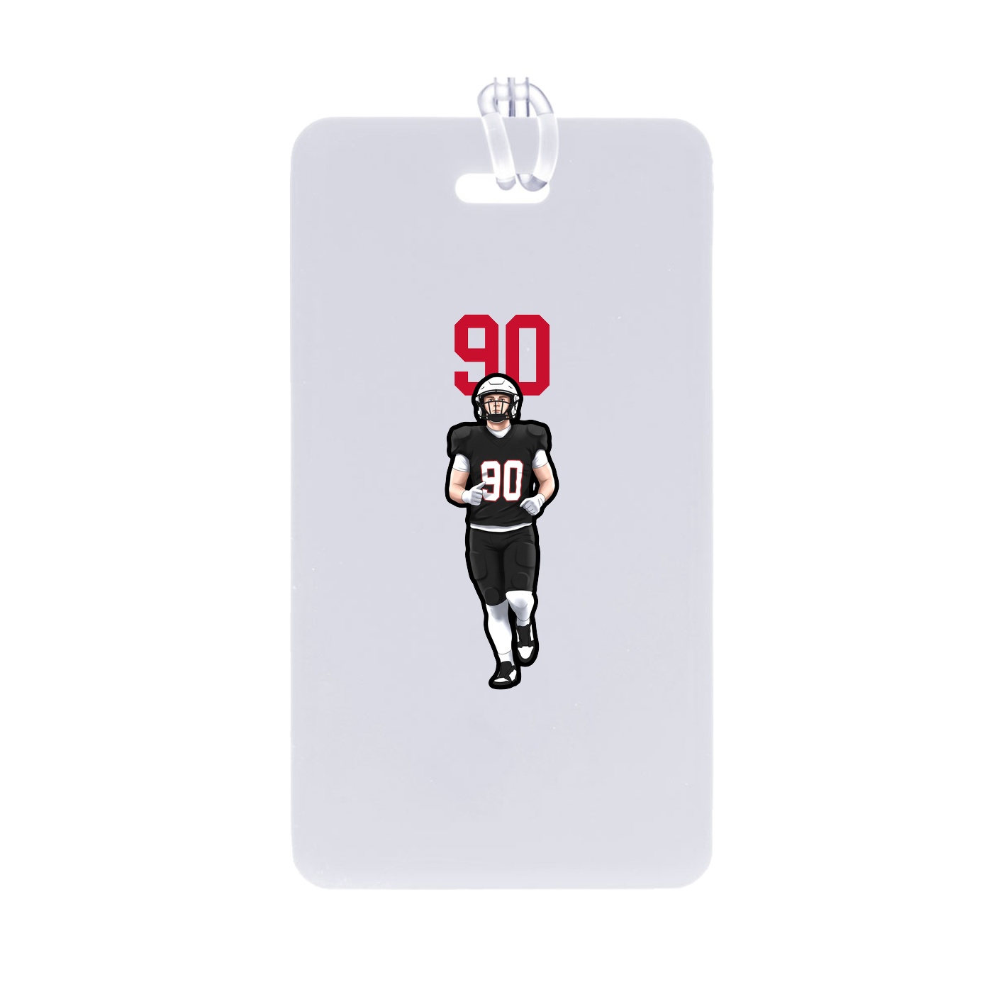 Bag Tag — Number Top in Classic