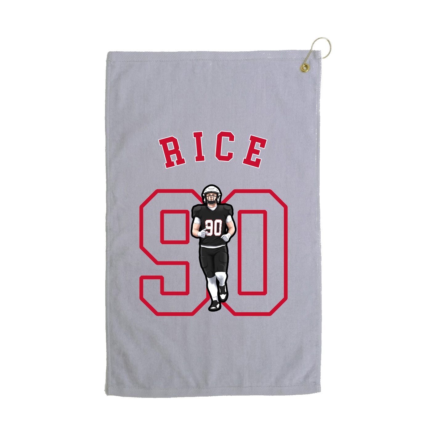Golf Towel — Shirsey Arch in Grey