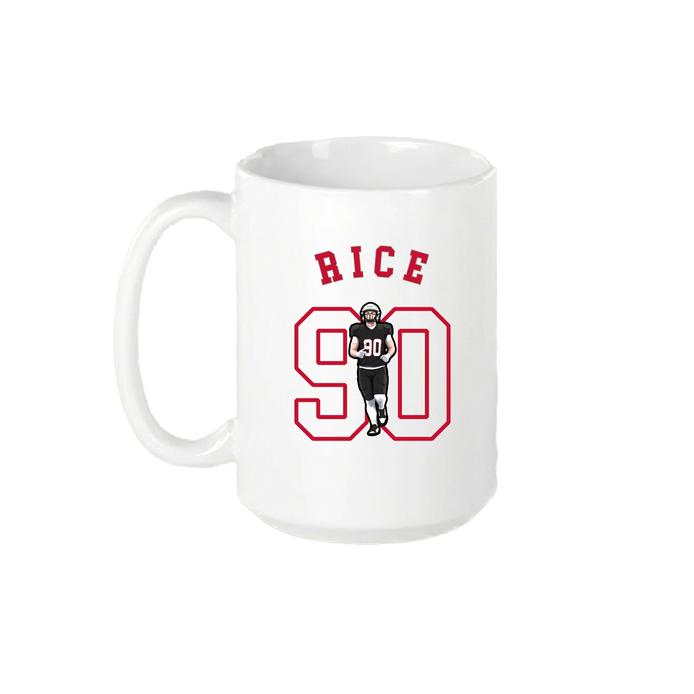 15oz Coffee Mug — Shirsey Arch in White