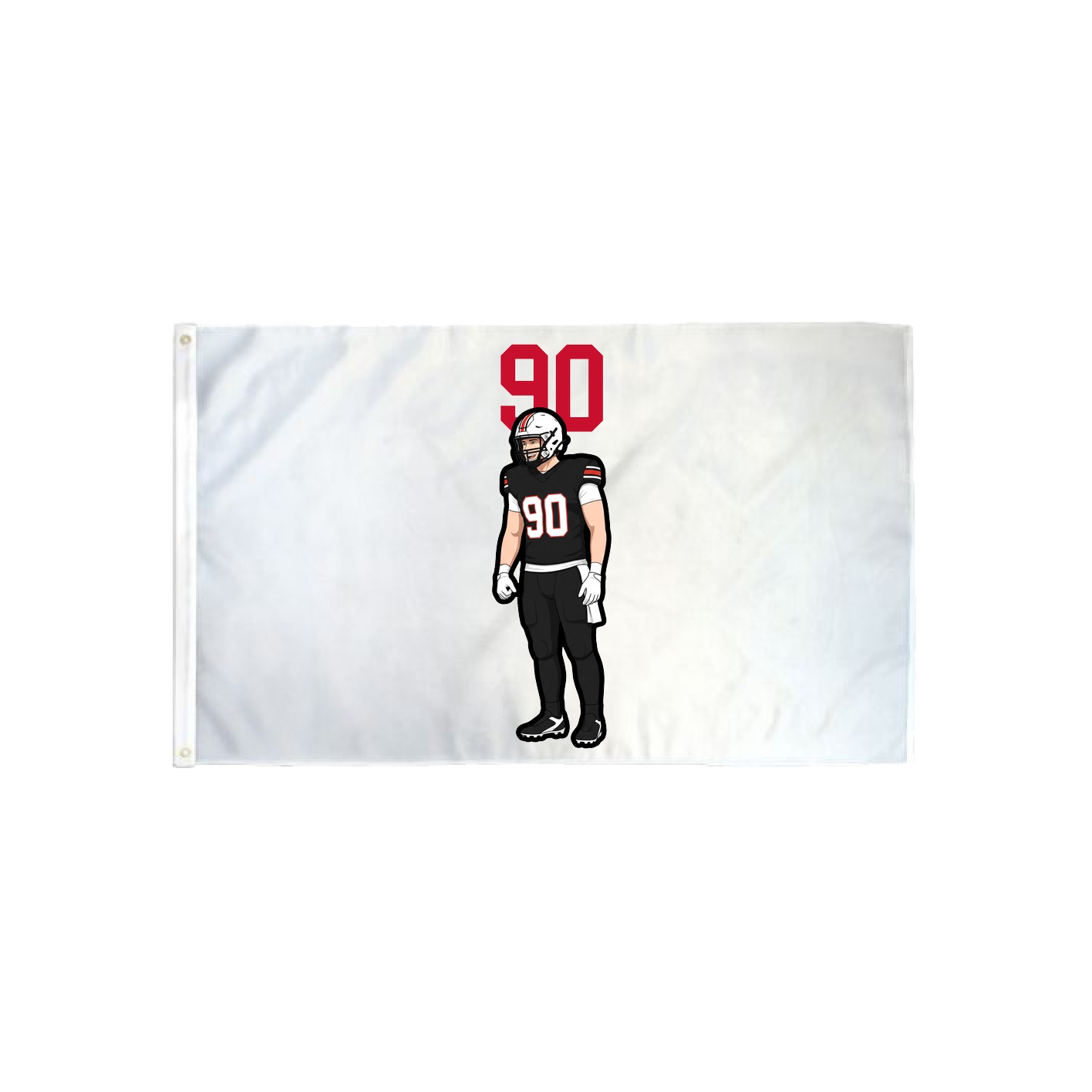 3x5 Flag — Number Top in Classic
