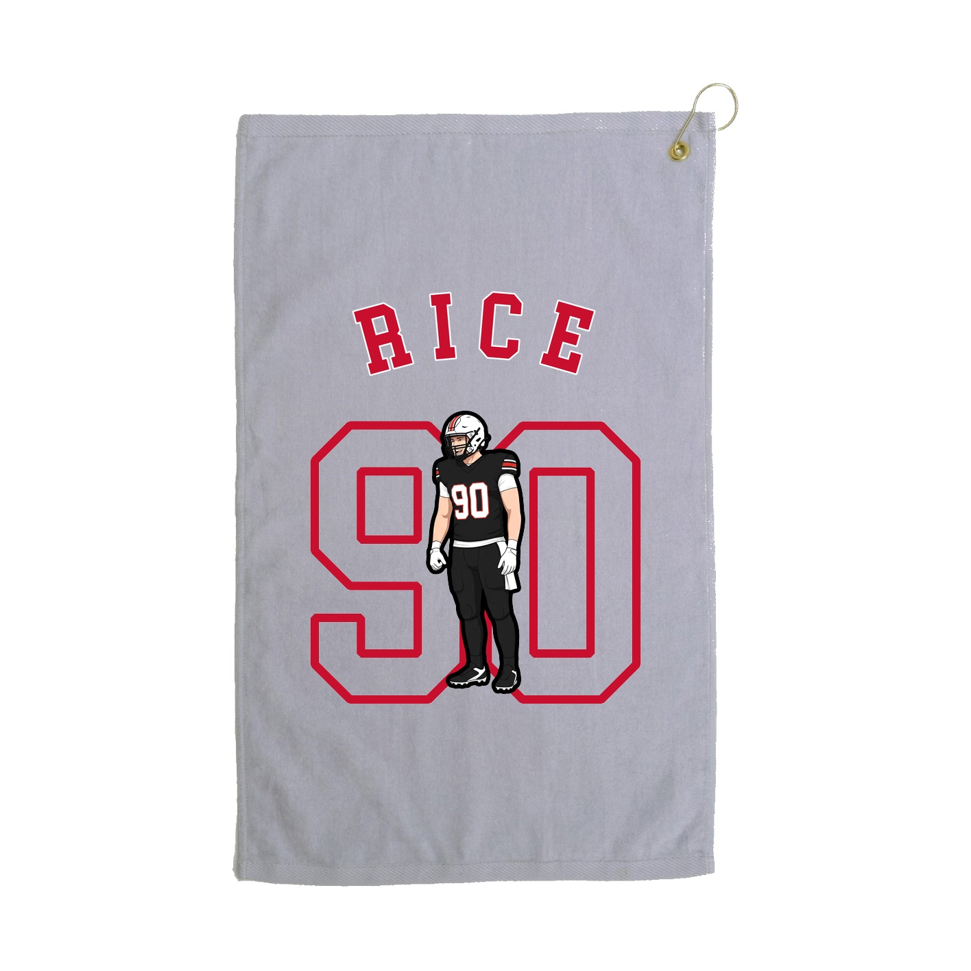 Golf Towel — Shirsey Arch in Grey