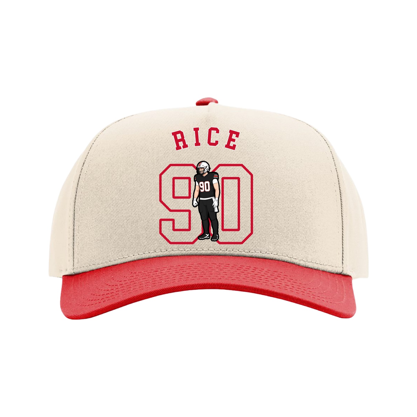 Full Fabric Five-Panel Champ Cap