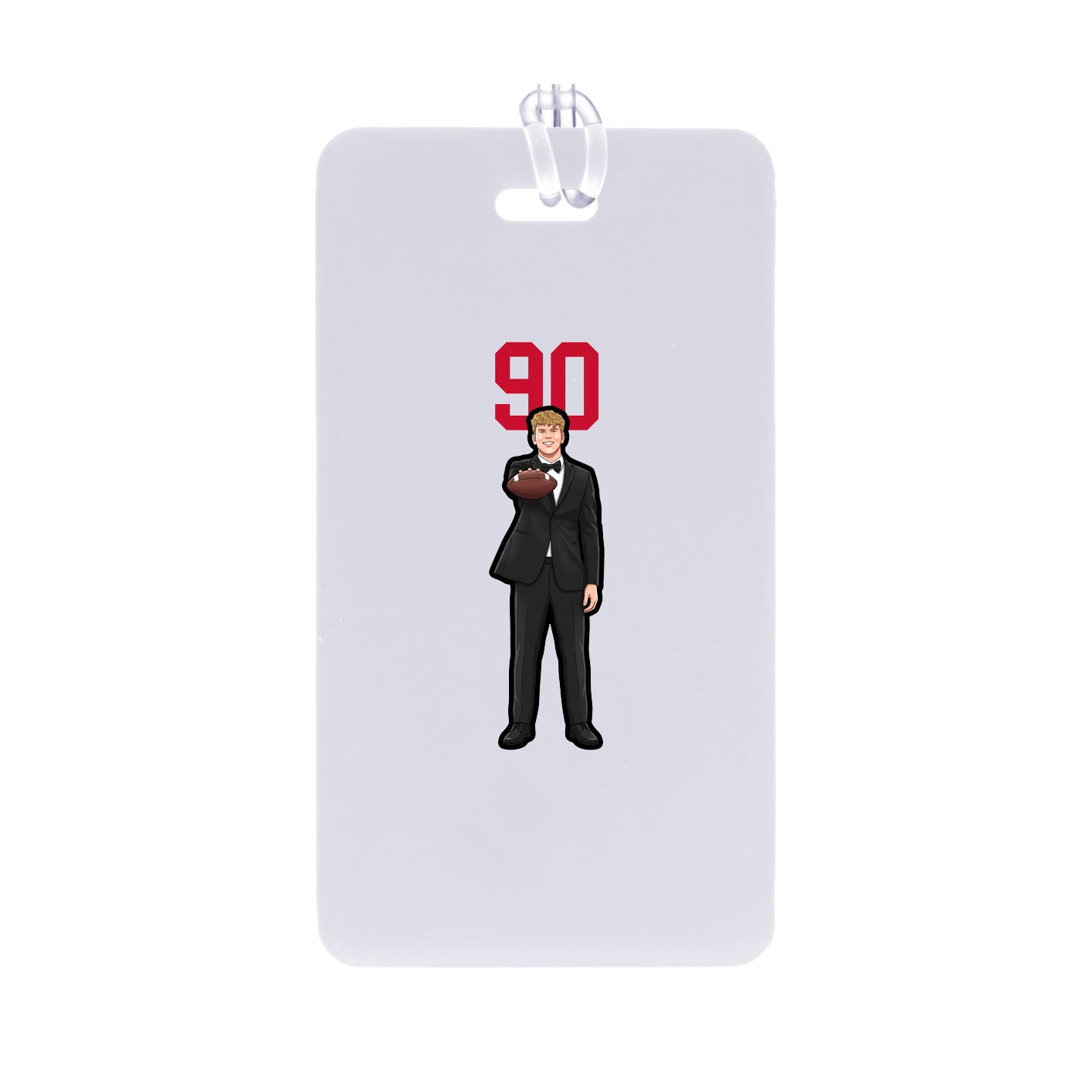 Bag Tag — Number Top in Classic