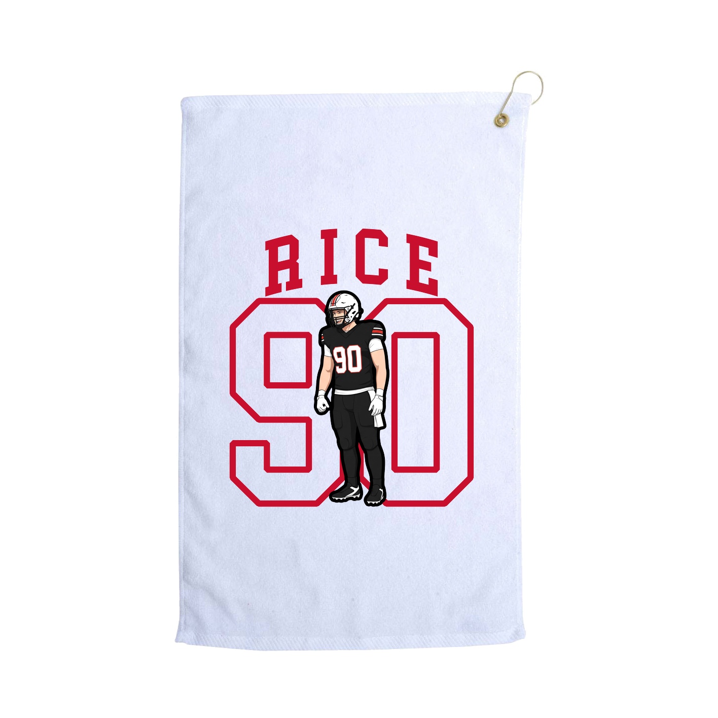 Golf Towel — Shirsey in White