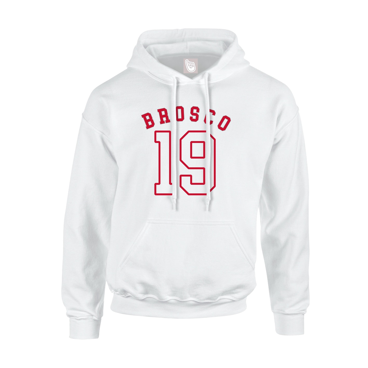 Hoodie — Shirsey Arch in White