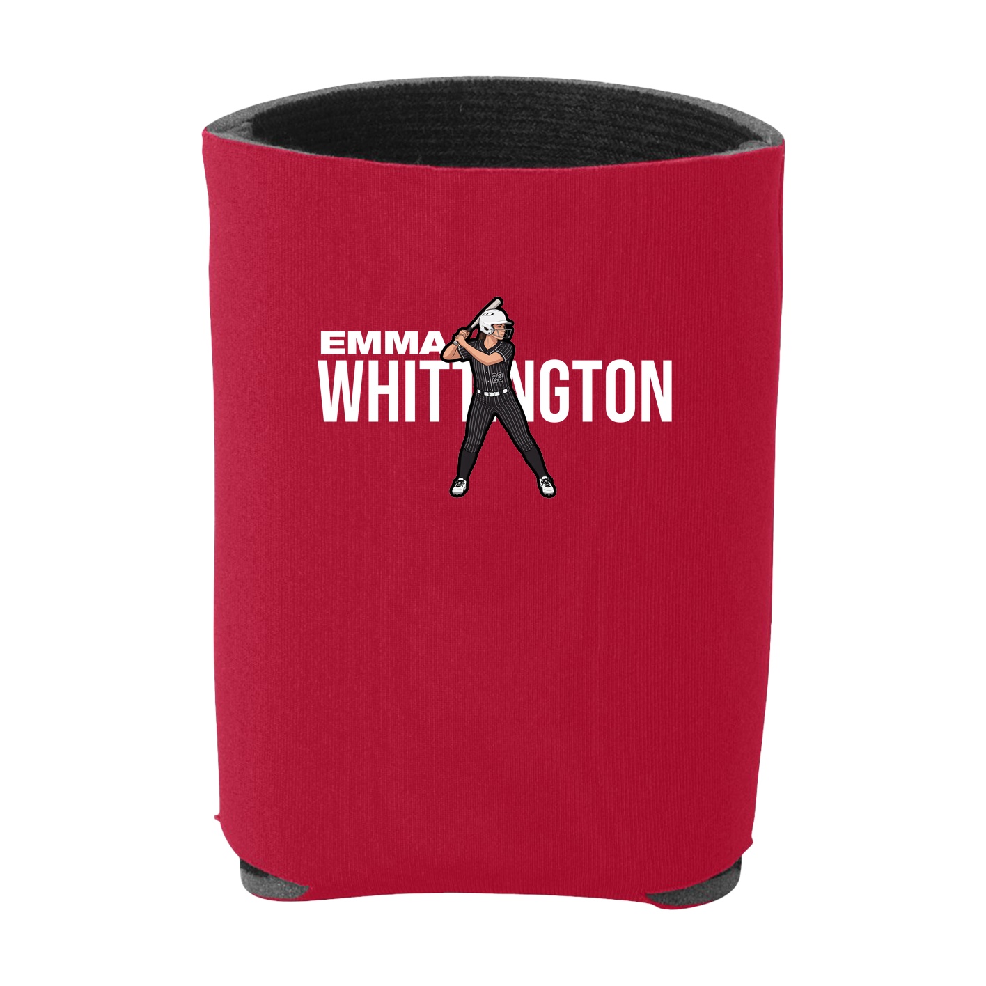 Can Holder — Player Name in Red