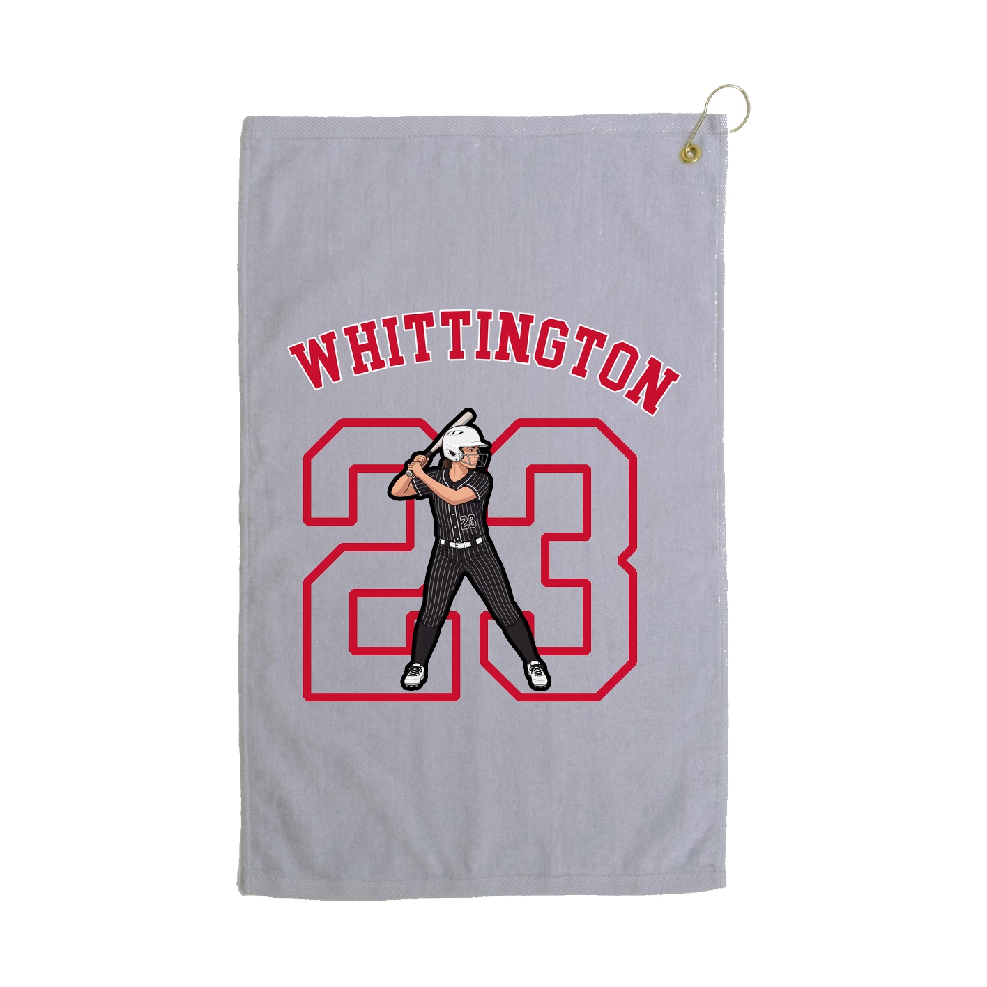 Golf Towel — Shirsey Arch in Grey
