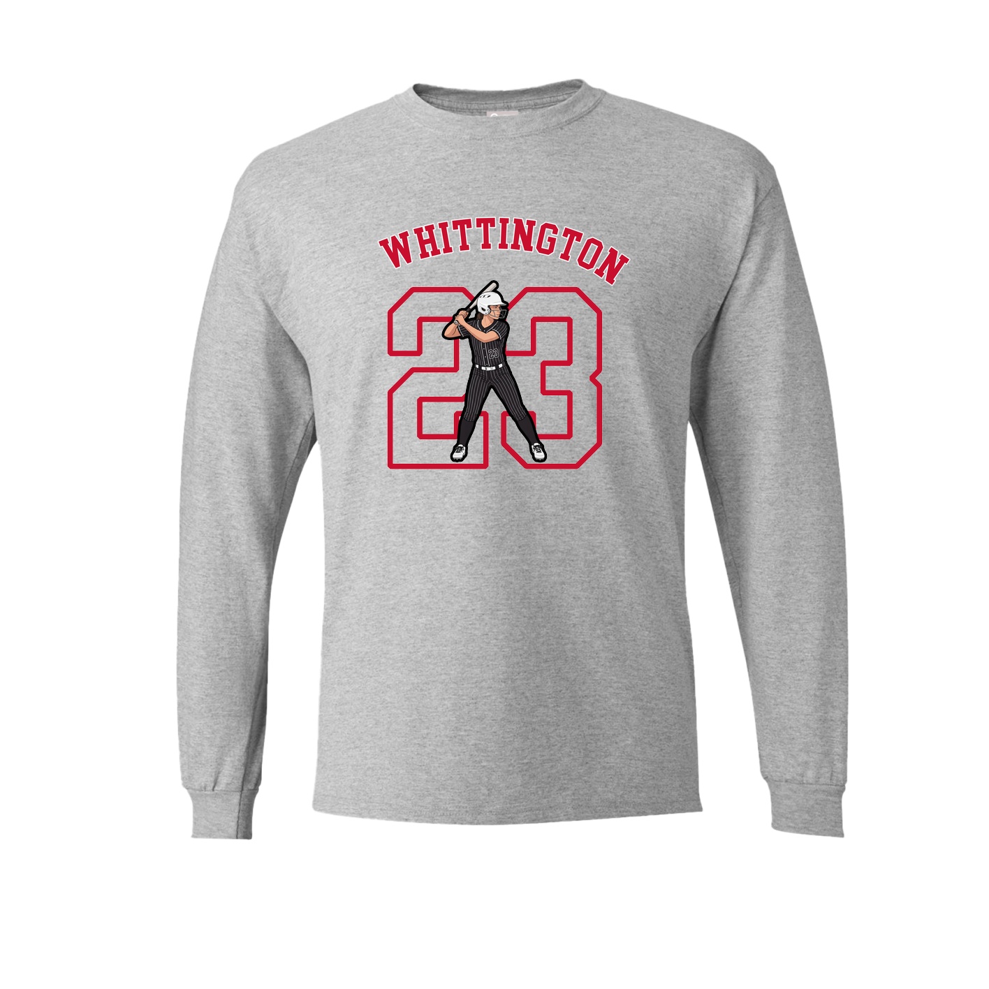 Long Sleeve Tee — Shirsey Arch in Grey