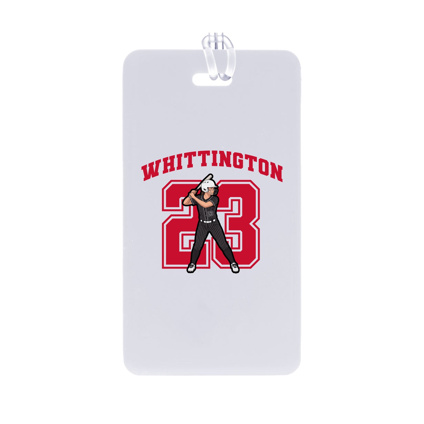 Bag Tag — Number in Classic
