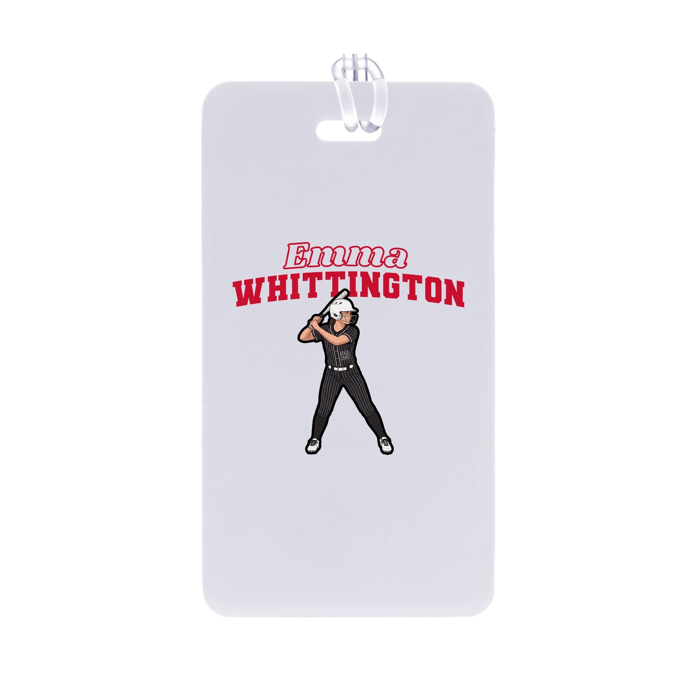 Bag Tag — Name Arch in Classic