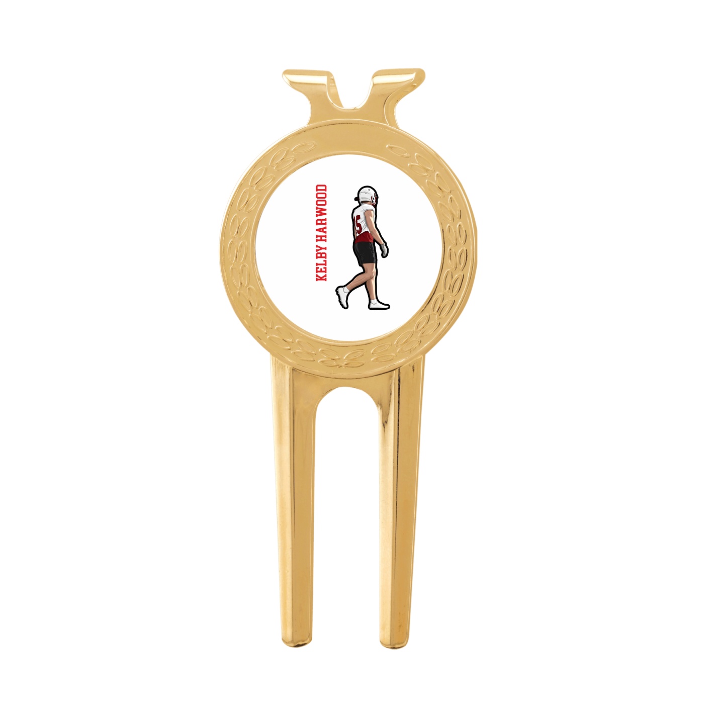 Divot Tool with Ball Marker — Name Vertical in Classic