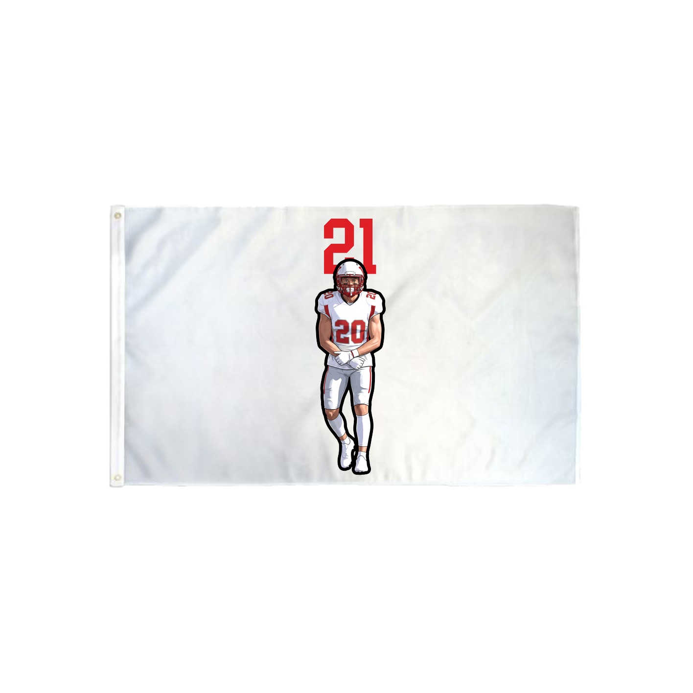 3x5 Flag — Number Top in Classic