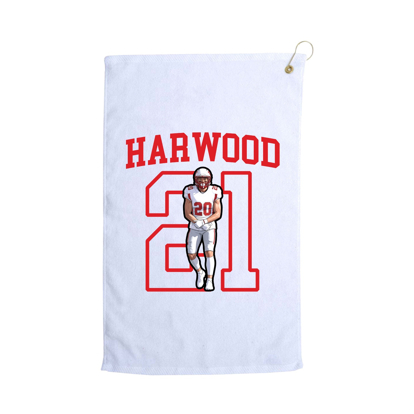 Golf Towel — Shirsey in White