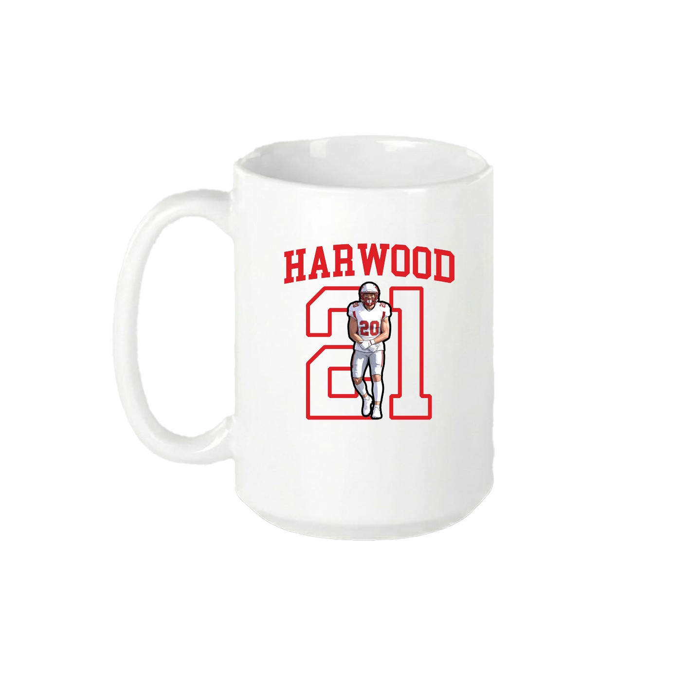 15oz Coffee Mug — Shirsey in White