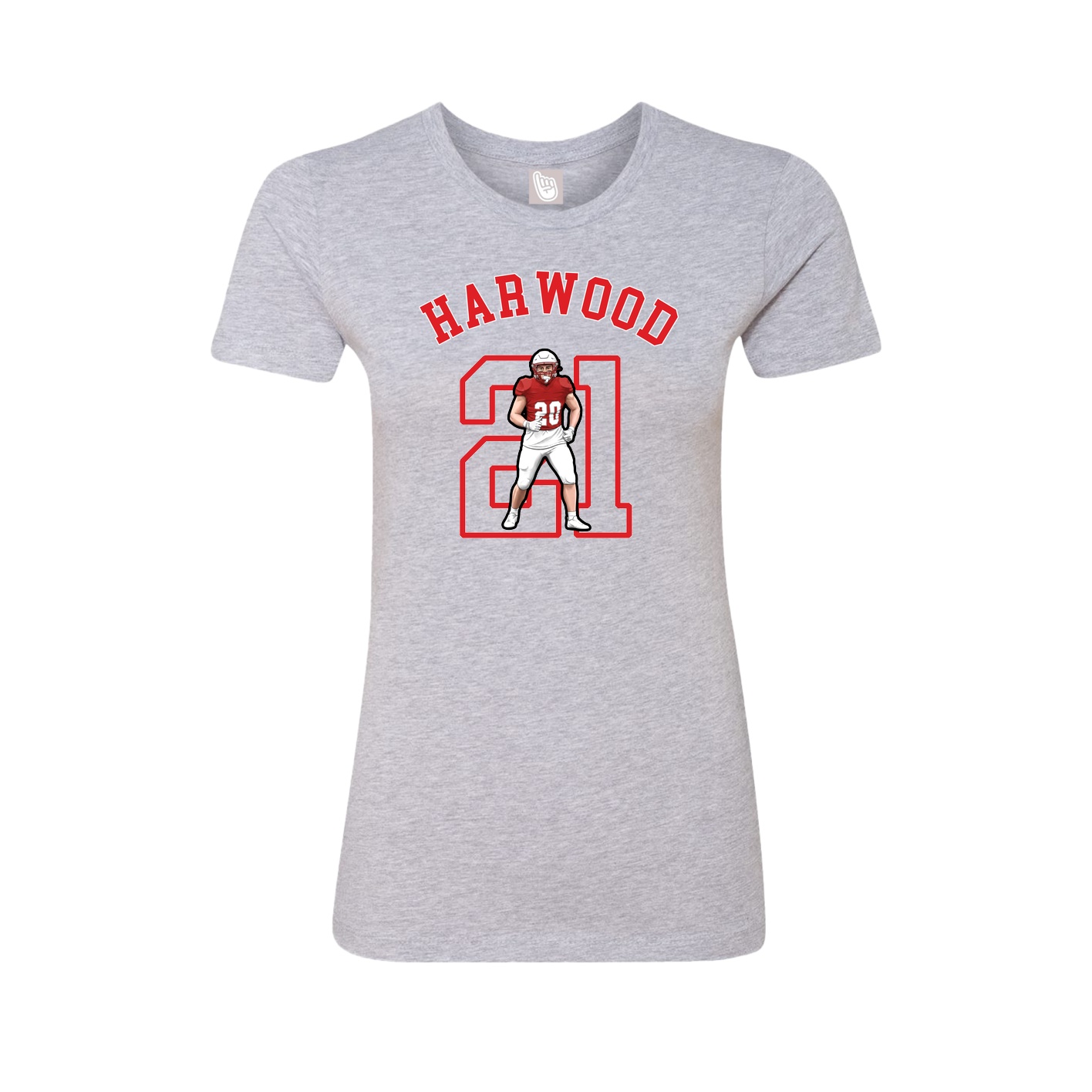 Womens Tee — Shirsey Arch in Grey