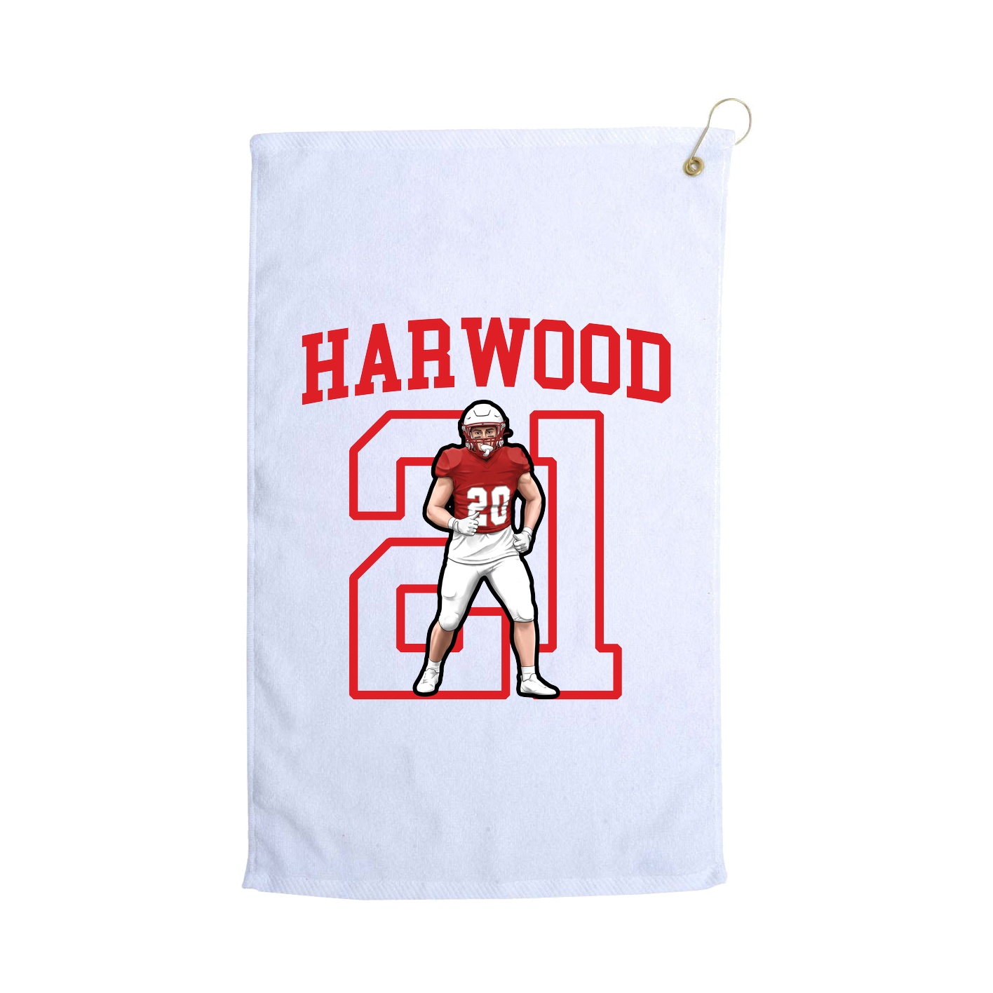 Golf Towel — Shirsey in White