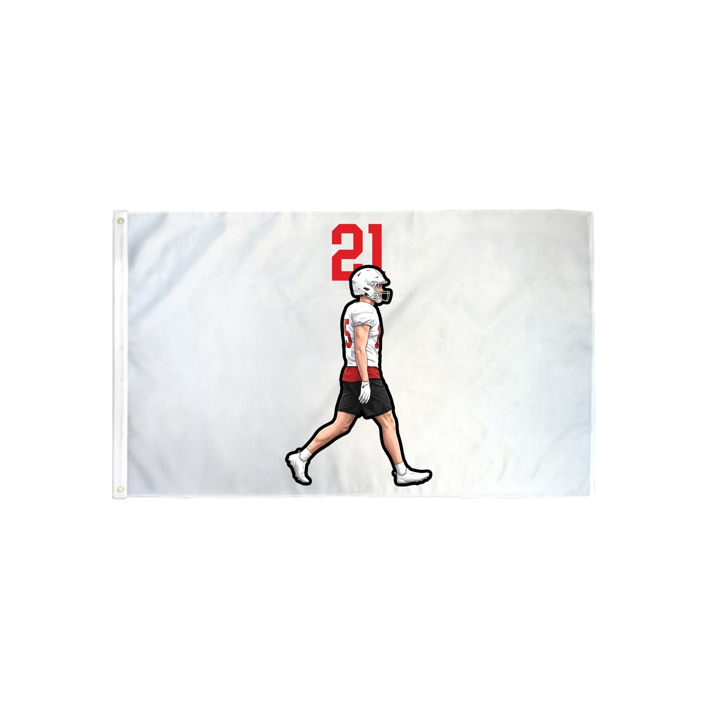 3x5 Flag — Number Top in Classic