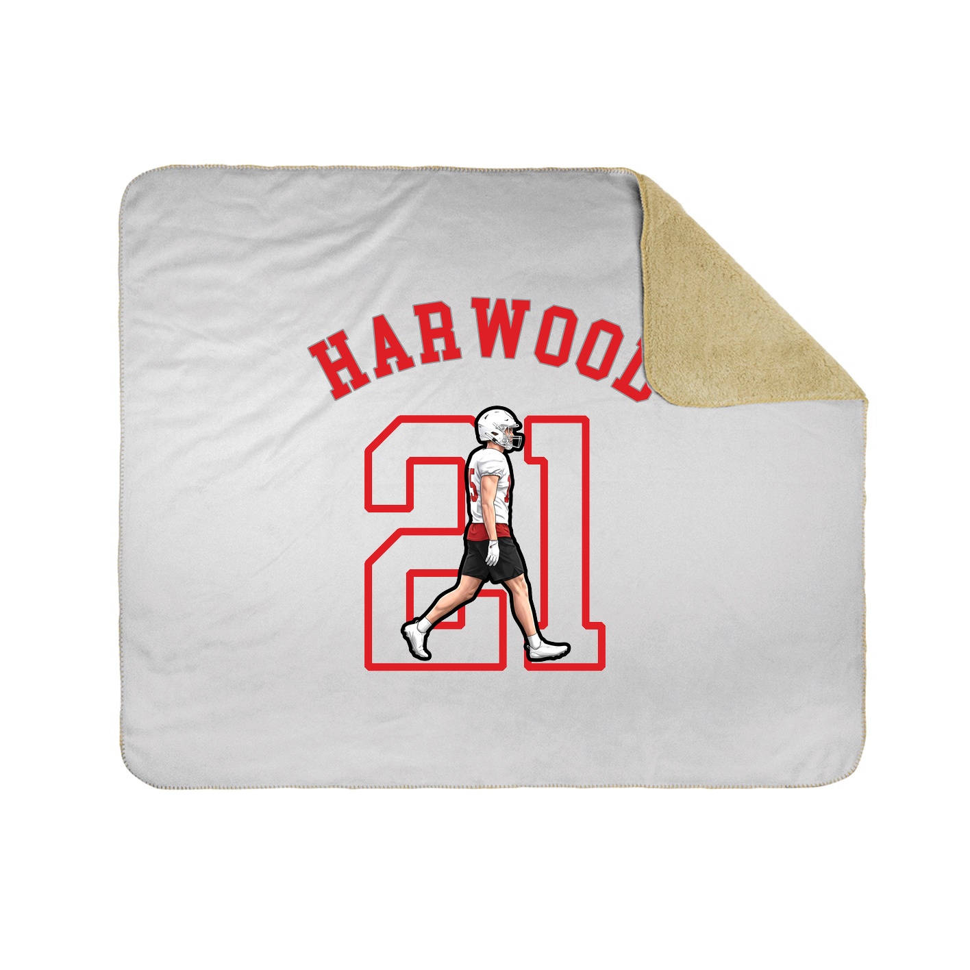 Throw Blanket — Shirsey Arch in White