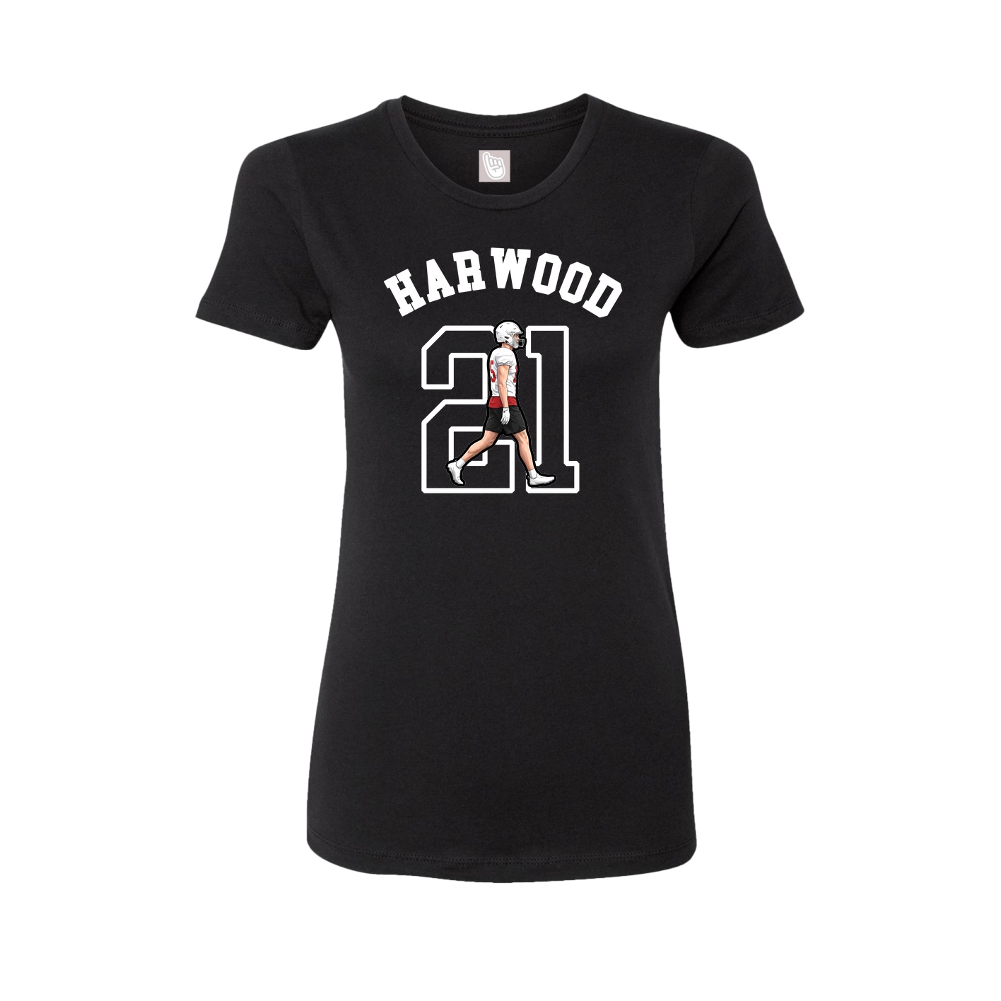 Womens Tee — Shirsey Arch in Black