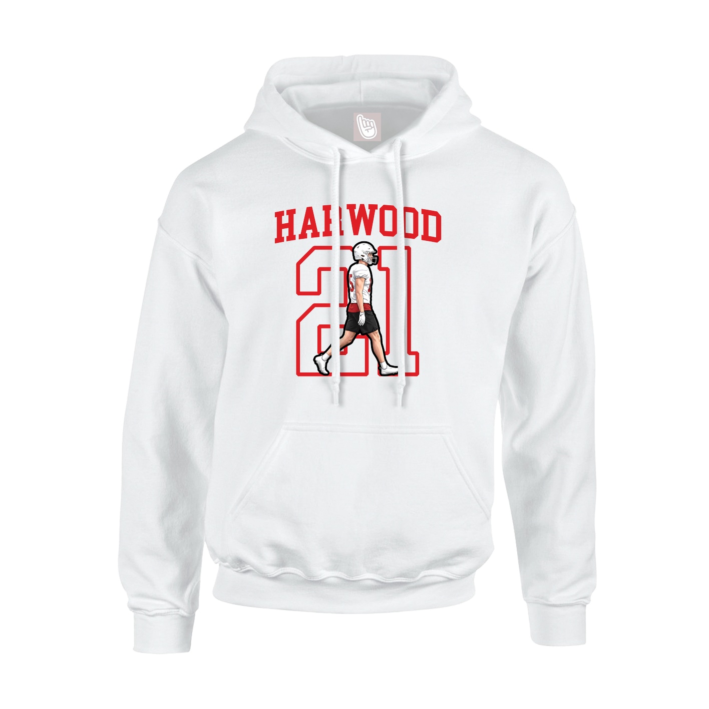 Youth Hoodie — Shirsey in White