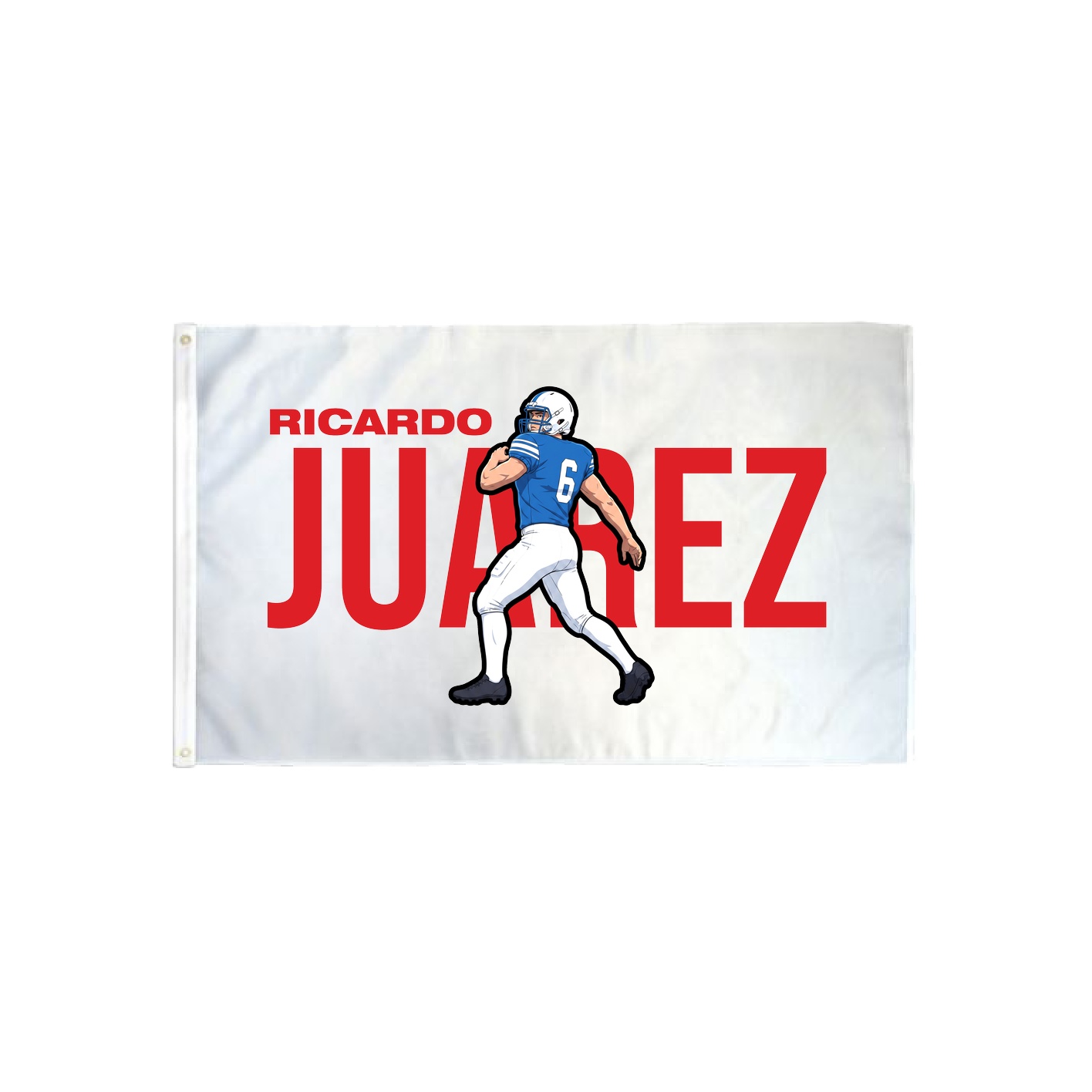 3x5 Flag — Player Name in Classic