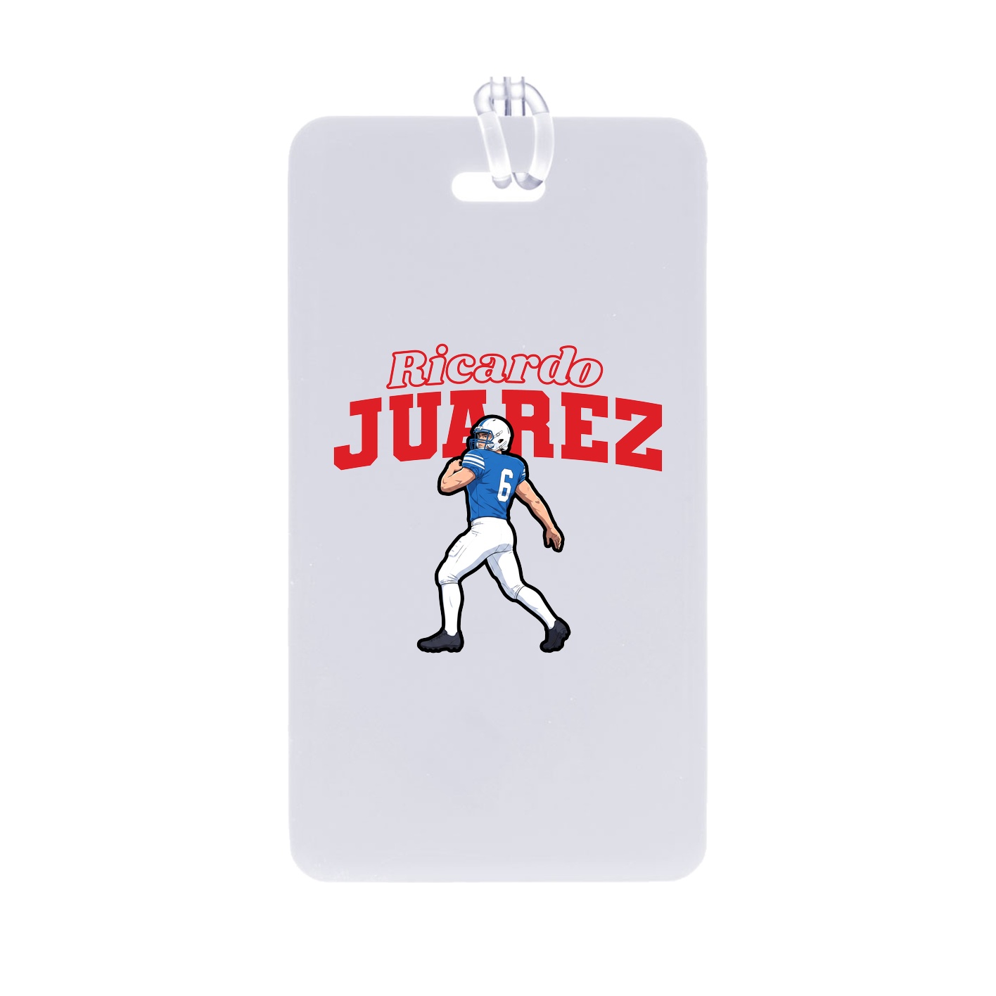 Bag Tag — Name Arch in Classic